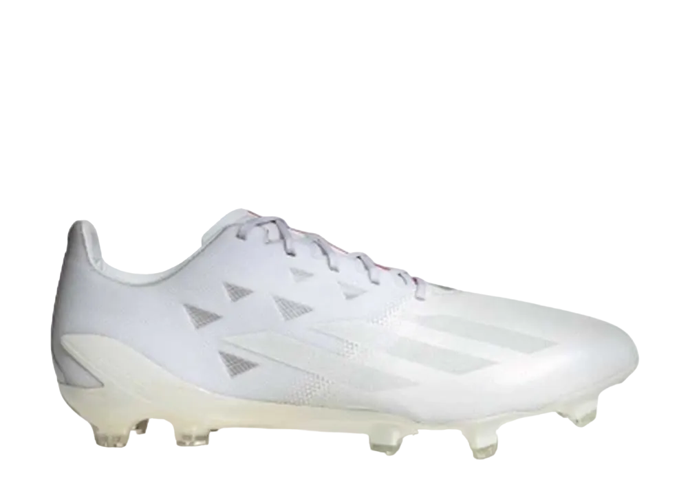 PRADA × adidas Football X Crazyfast Luxury.1 FG "Silver Metallic/Clear Grey/Red"