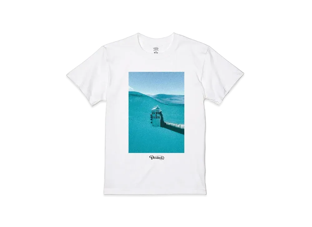 DEVILOCK WATER IS BETTER T-SHIRT "WHITE"