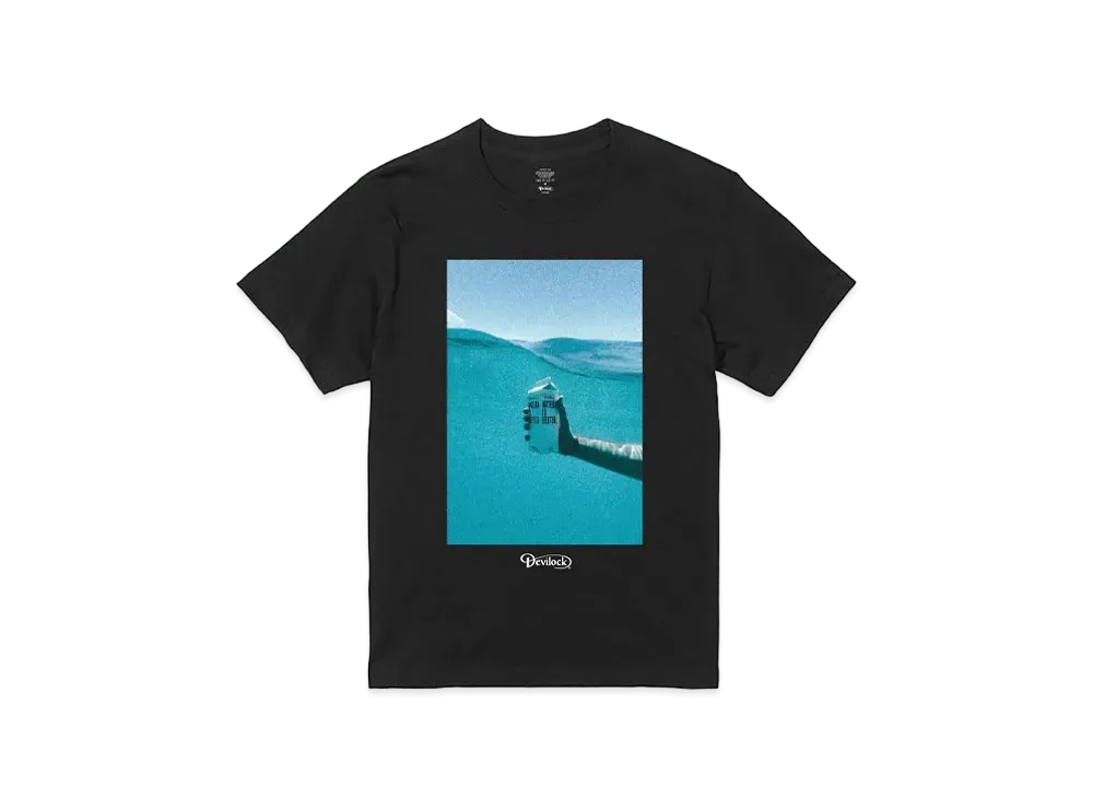 DEVILOCK WATER IS BETTER T-SHIRT "BLACK"