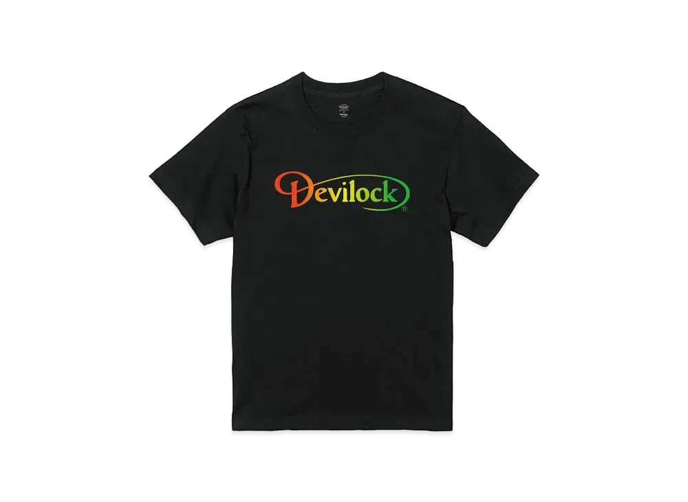 DEVILOCK DAIMLER RASTA LOGO T-SHIRT "BLACK"