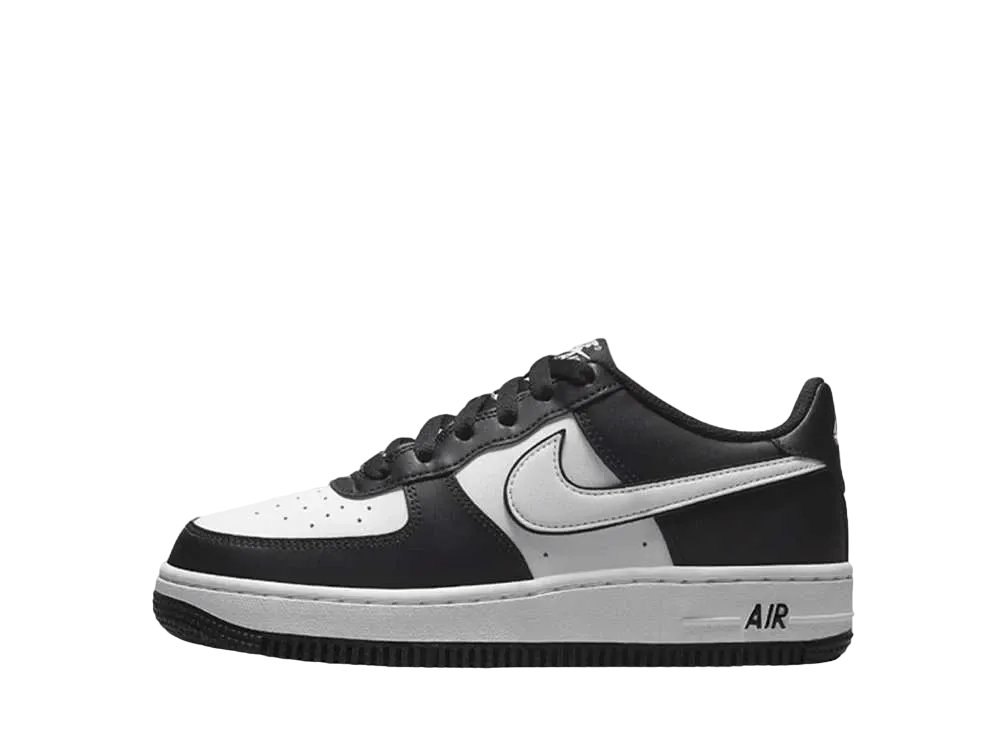 Nike GS Air Force 1 LV8 2 "Black/White"