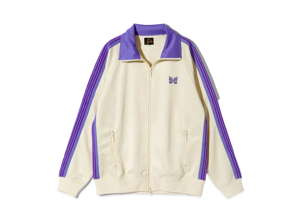Needles for NEPENTHES Track Jacket - Poly Smooth "Ivory"