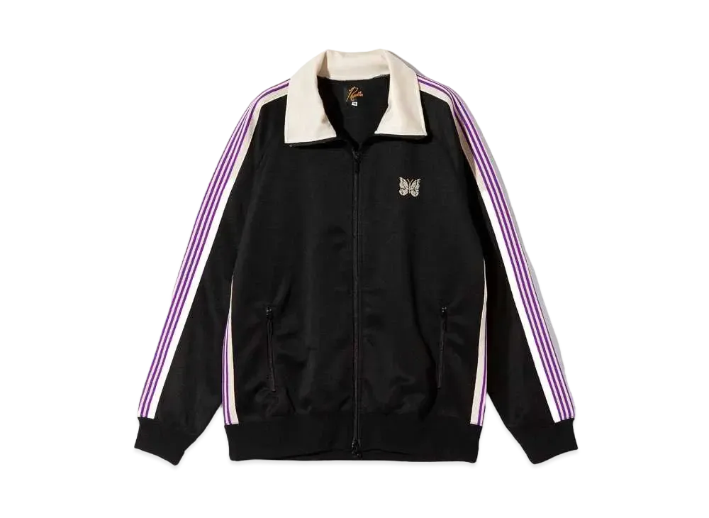 Needles for NEPENTHES Track Jacket - Poly Smooth "Black"