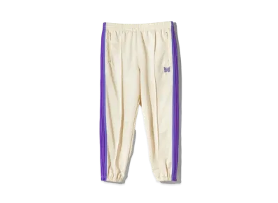 Needles for NEPENTHES Zipped Track Pant - Poly Smooth "Ivory"