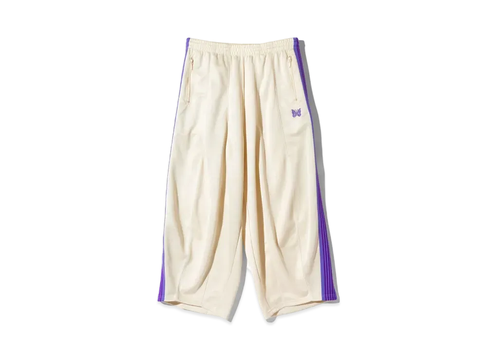 Needles for NEPENTHES H.D. Track Pant - Poly Smooth "Ivory"