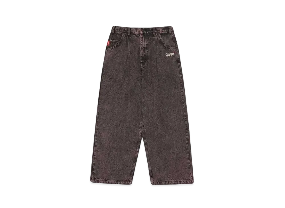 9090 N Logo Color Denim "Dark Pink"