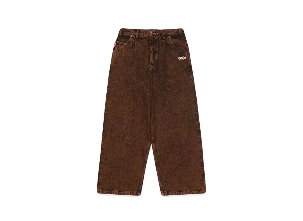 9090 N Logo Color Denim "Dark Orange"