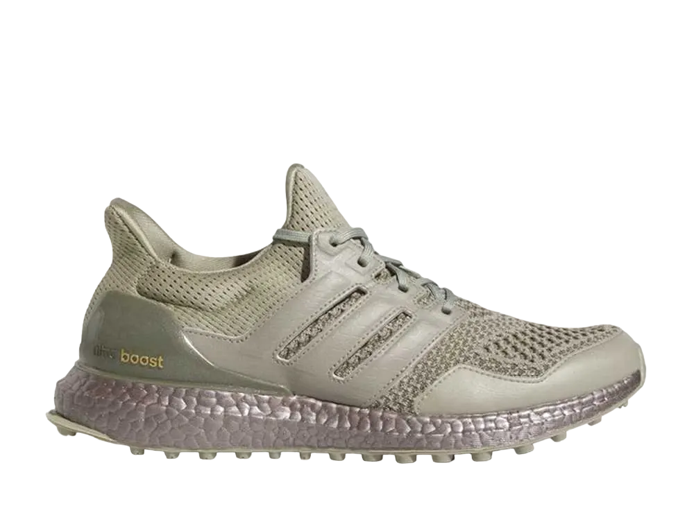 アディダス ウルトラブースト ゴルフ "シルバーペブル/オリーブストレータ"