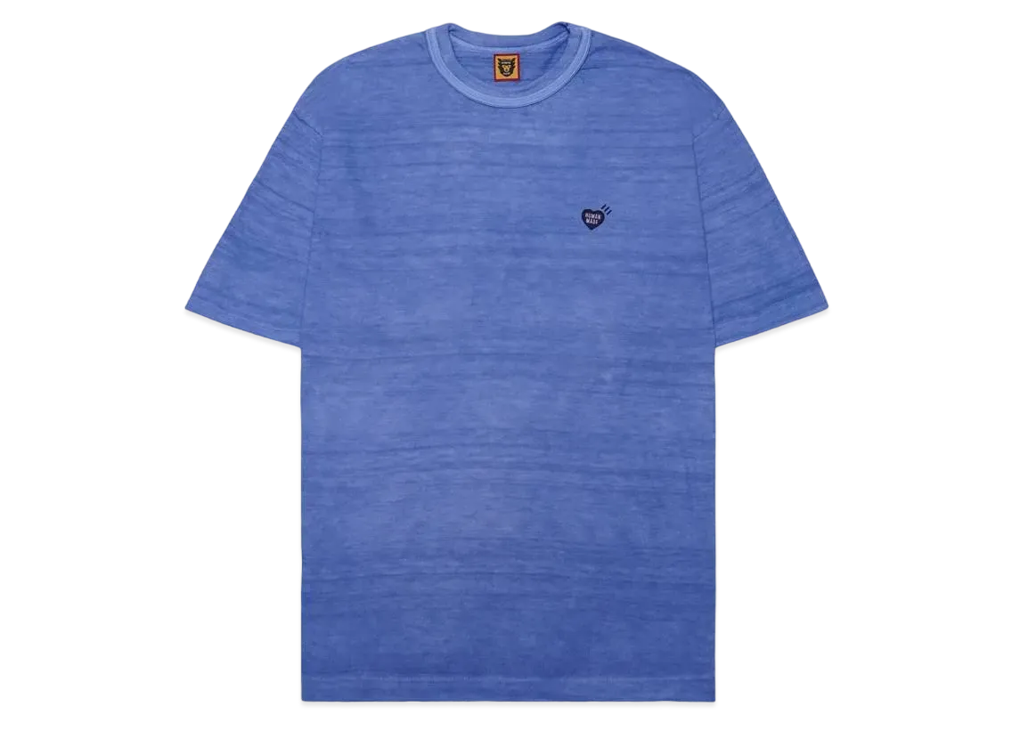 HUMAN MADE INDIGO HEART BADGE T-SHIRT "Blue"