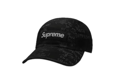 Supreme Gonz Poems Camp Cap "Black"