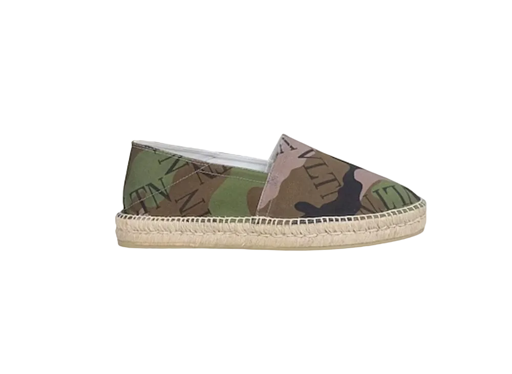 Valentino Espadrilles "Army Green/Black"