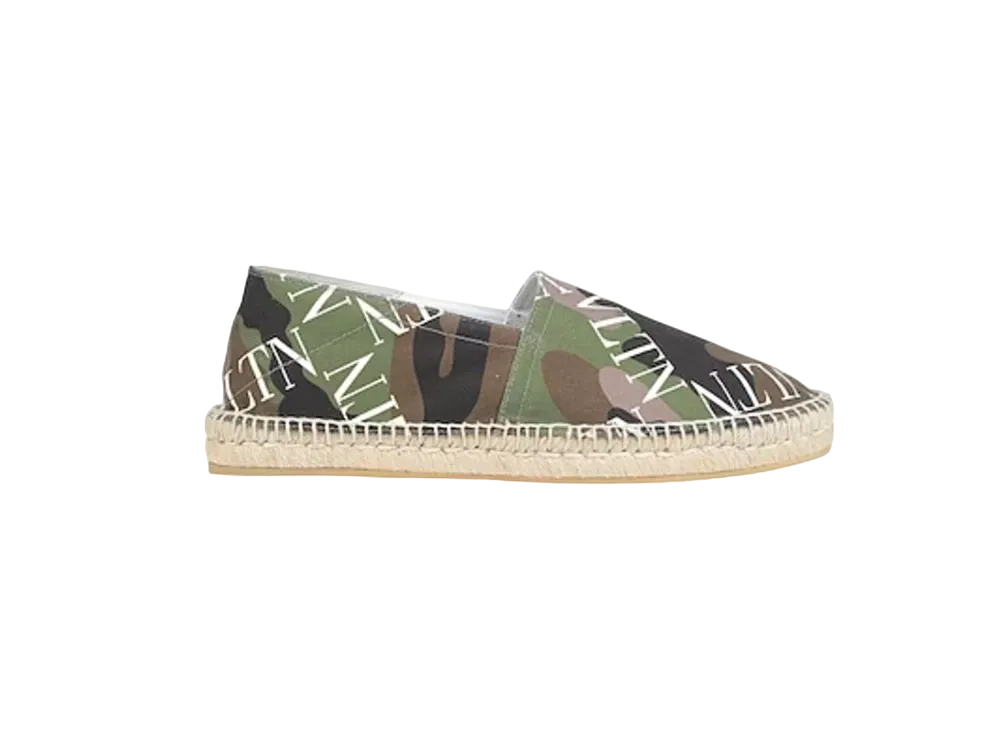 Valentino Espadrilles "Army Green/White"