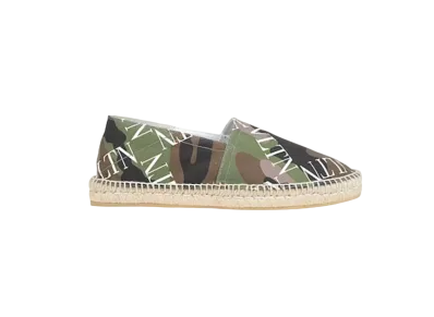 Valentino Espadrilles "Army Green/White"