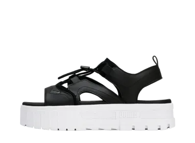 Puma Women's Mayze Race SP Sandal "Puma Black/Puma White"
