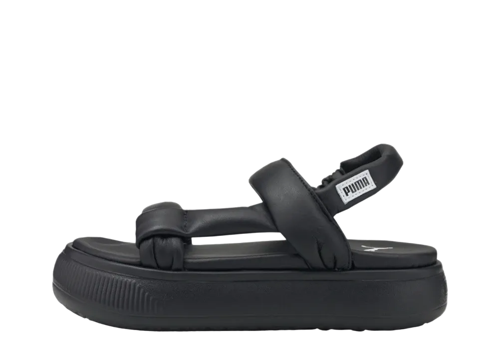 プーマ ウィメンズ スウェード マユ サマー サンダル "プーマブラック/プーマホワイト"