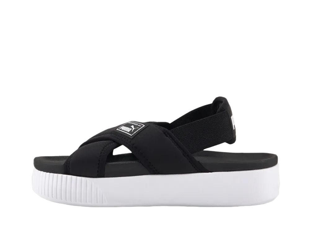 プーマ ウィメンズ プラットフォーム サンダル "プーマブラック/プーマホワイト"