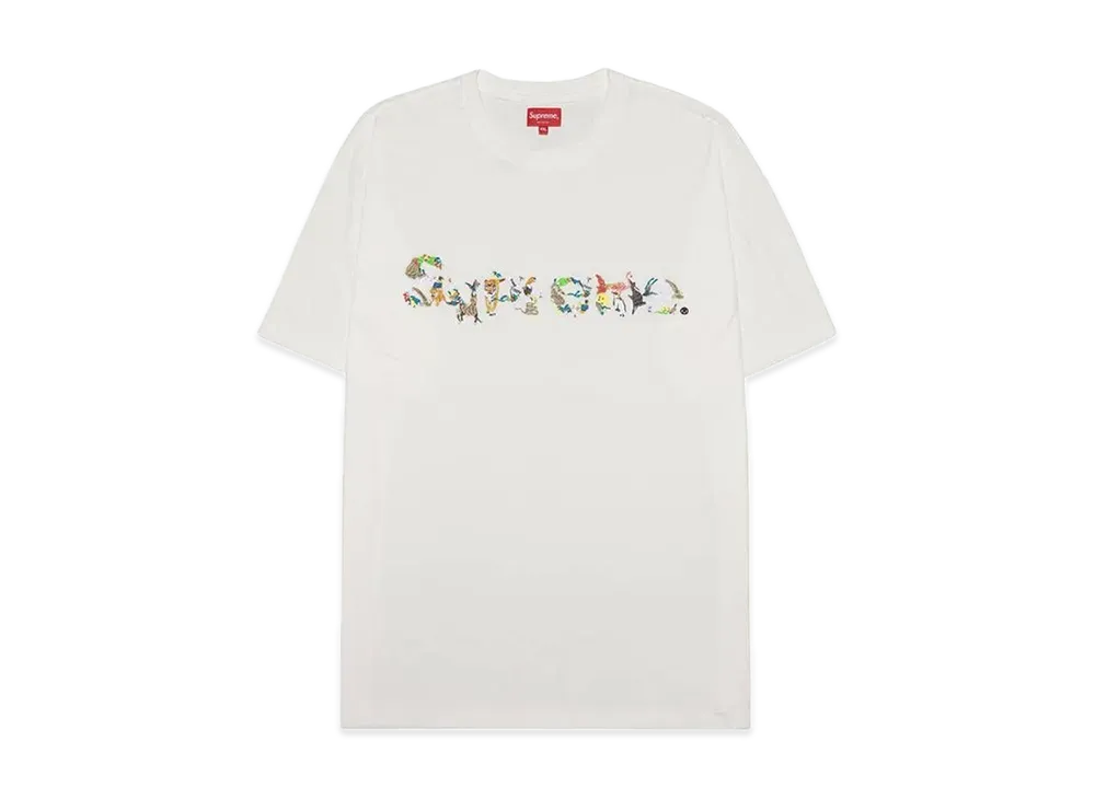 Supreme Animal Kingdom S/S Top "White"