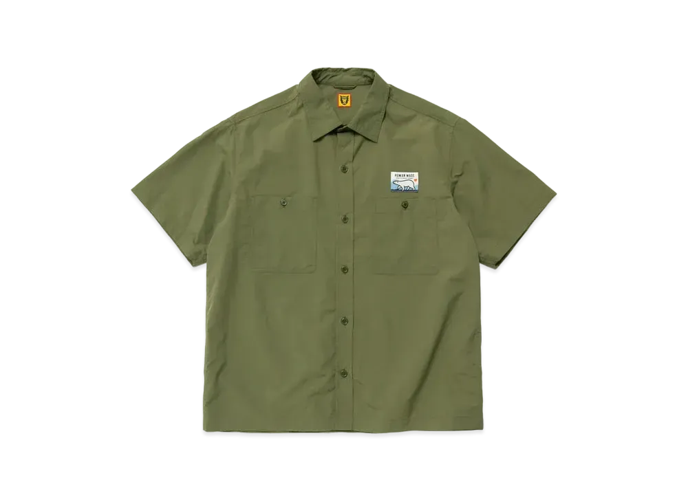 HUMAN MADE Camping S/S Shirt "Olive Drab"