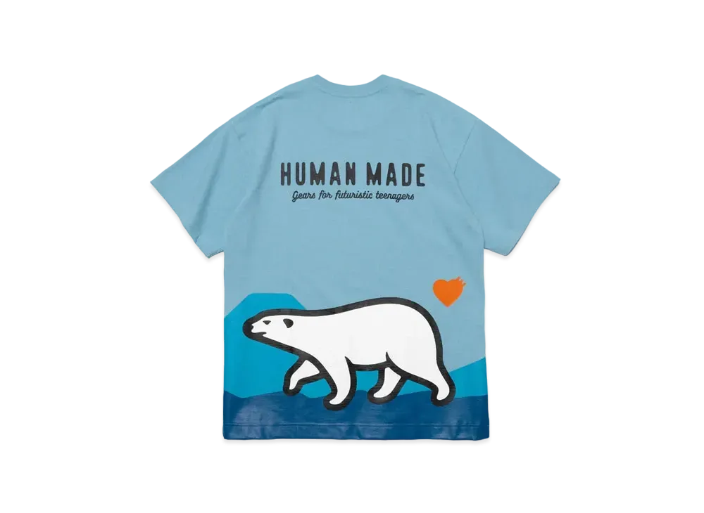 HUMAN MADE Graphic T-Shirt "Blue"