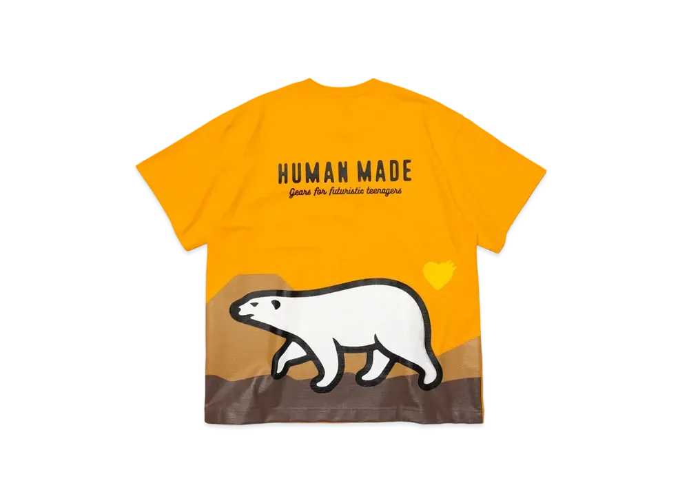 HUMAN MADE Graphic T-Shirt "Yellow"
