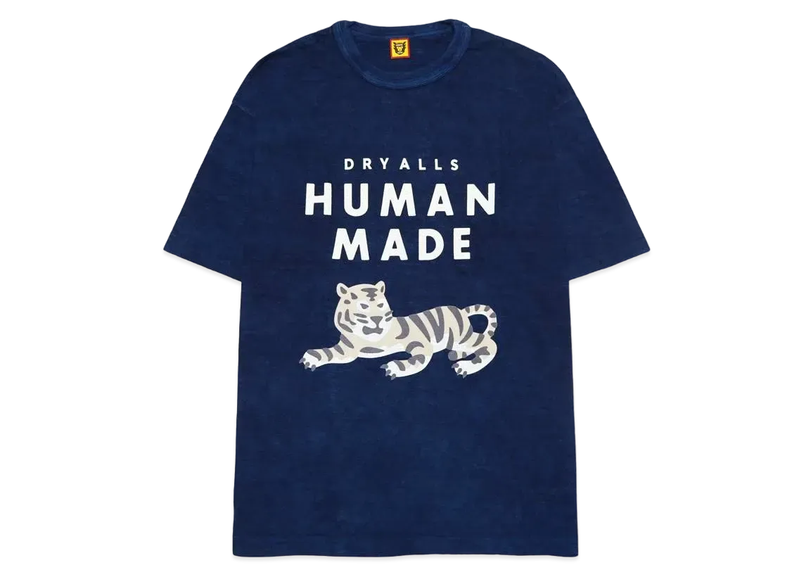 HUMAN MADE INDIGO T-SHIRT #2 "Navy"