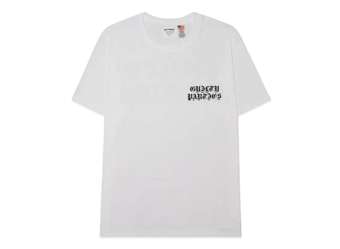 WACKO MARIA Us Fabric Crew Neck T-Shirt #3 "White"