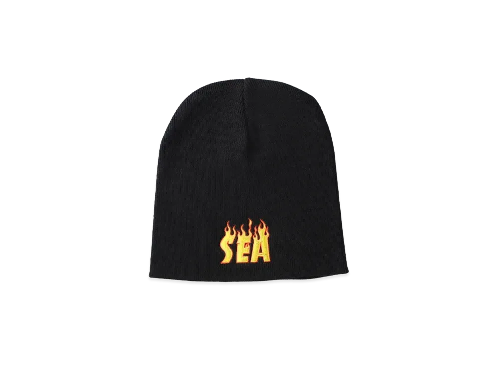 WIND AND SEA x THRASHER Knit Cap "Black"