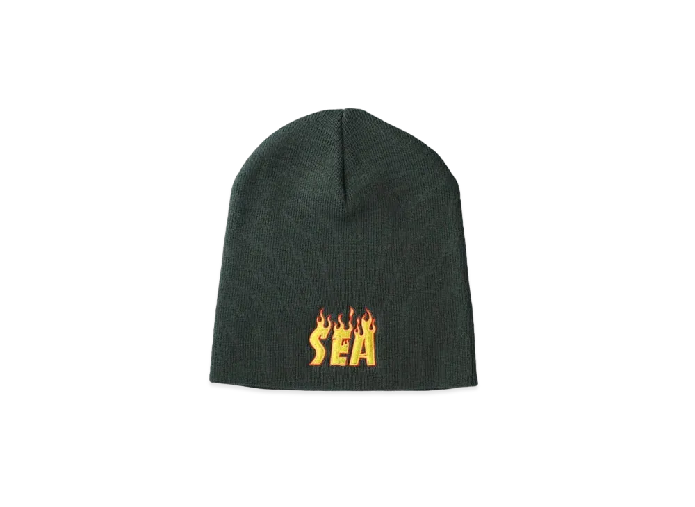 WIND AND SEA x THRASHER Knit Cap "Khaki"