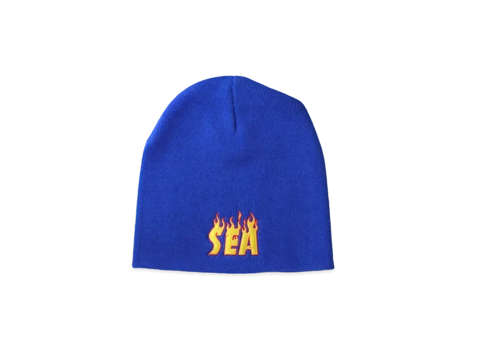 WIND AND SEA x THRASHER Knit Cap "Blue"