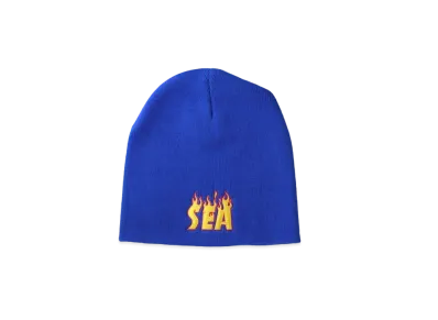 WIND AND SEA x THRASHER Knit Cap "Blue"