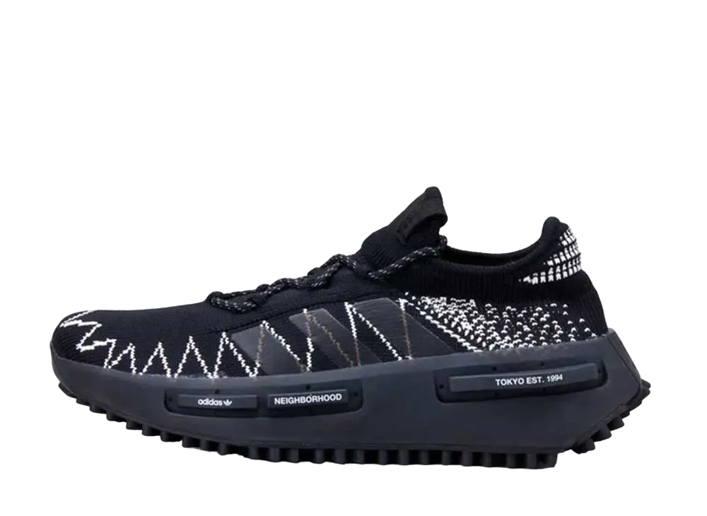 NEIGHBORHOOD × adidas NMD S1 Knit "Black"