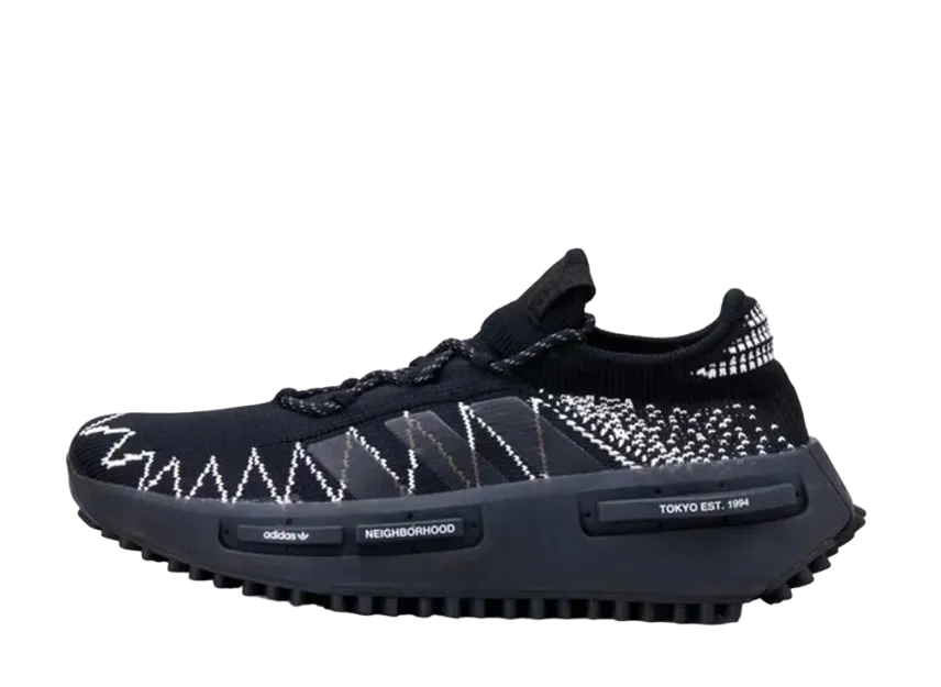 ネイバーフッド × アディダス オリジナルス NMD S1 ニット "ブラック"