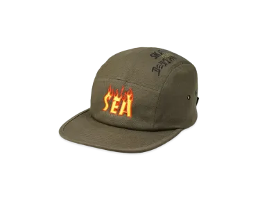WIND AND SEA x THRASHER Jet Cap "Khaki"