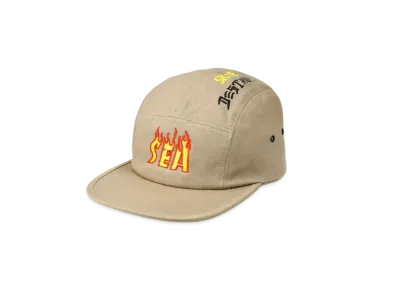 WIND AND SEA x THRASHER Jet Cap "Beige"