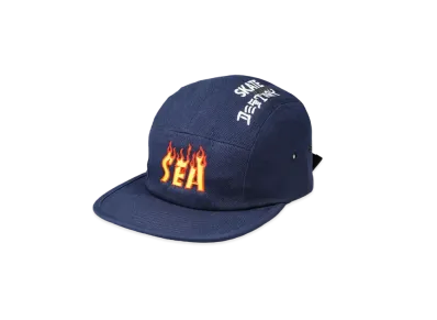 WIND AND SEA x THRASHER Jet Cap "Navy"