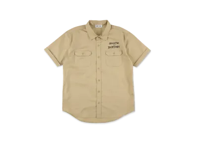 WIND AND SEA x THRASHER Work Shirts "Beige"