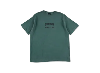 WIND AND SEA x THRASHER S/S Tee 2 "Blue Spruce"