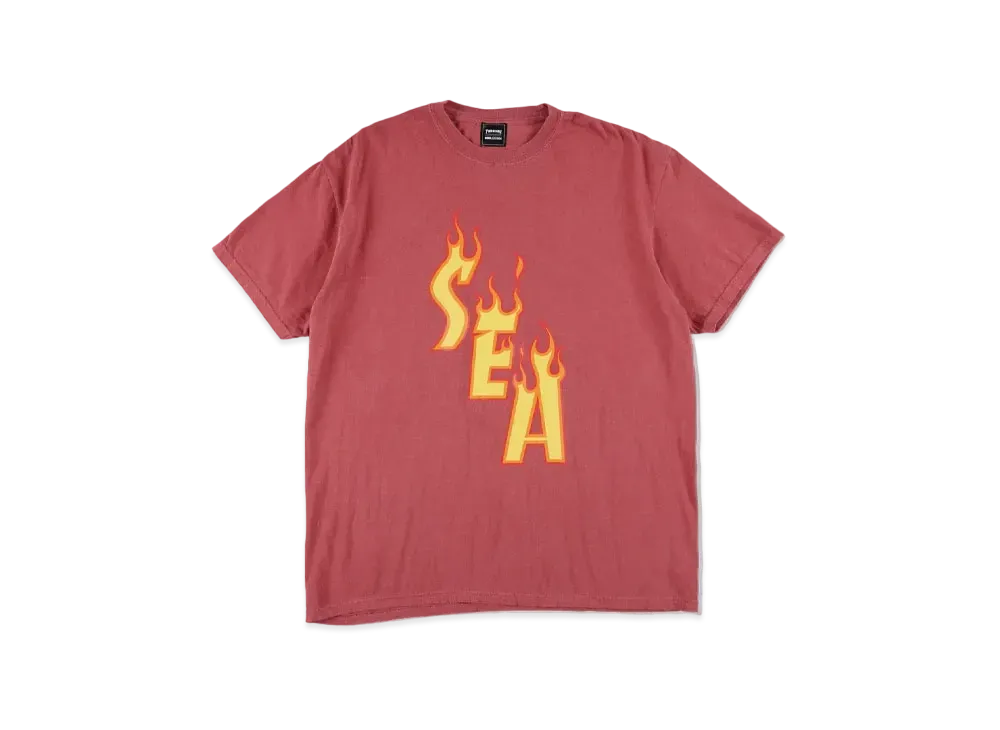 WIND AND SEA x THRASHER S/S Tee 1 "Crimson"