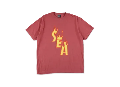 WIND AND SEA x THRASHER S/S Tee 1 "Crimson"