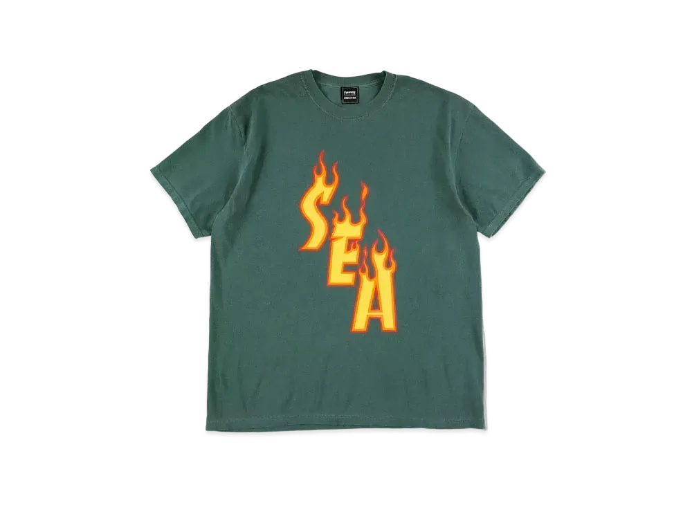 WIND AND SEA x THRASHER S/S Tee 1 "Blue Spruce"