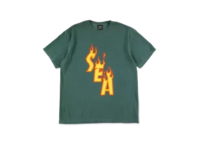 WIND AND SEA x THRASHER S/S Tee 1 "Blue Spruce"