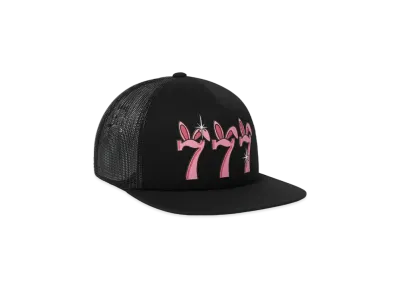 HUF x FREDDIE GIBBS Triple 7 Trucker Hat "Black"