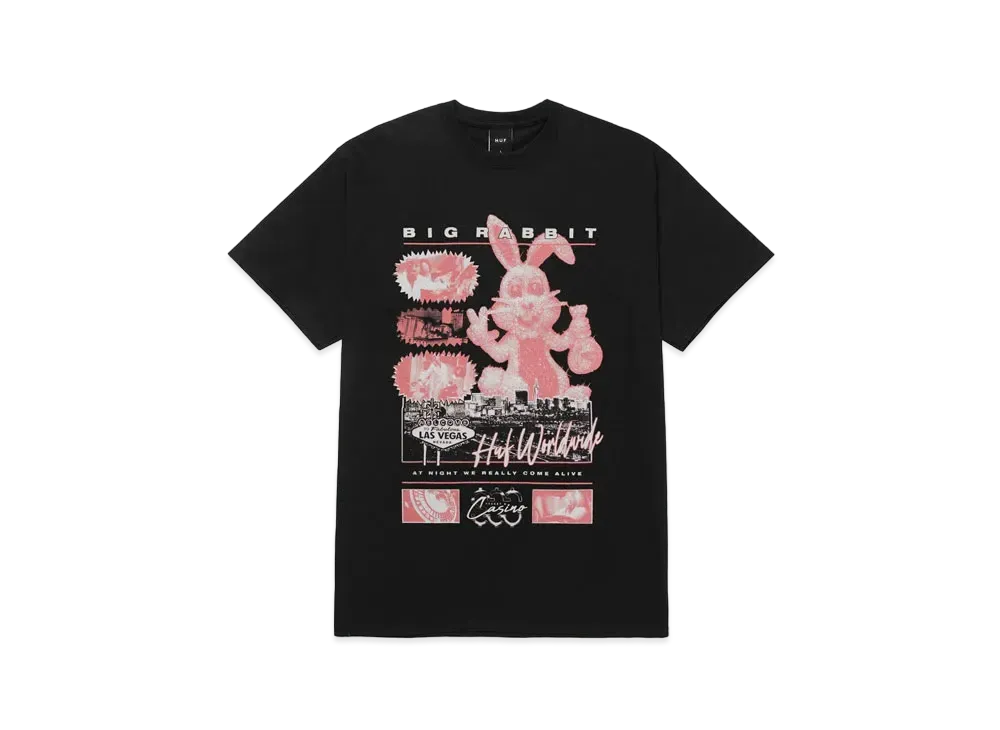 HUF x FREDDIE GIBBS Night Alive Washed Tee "Black"