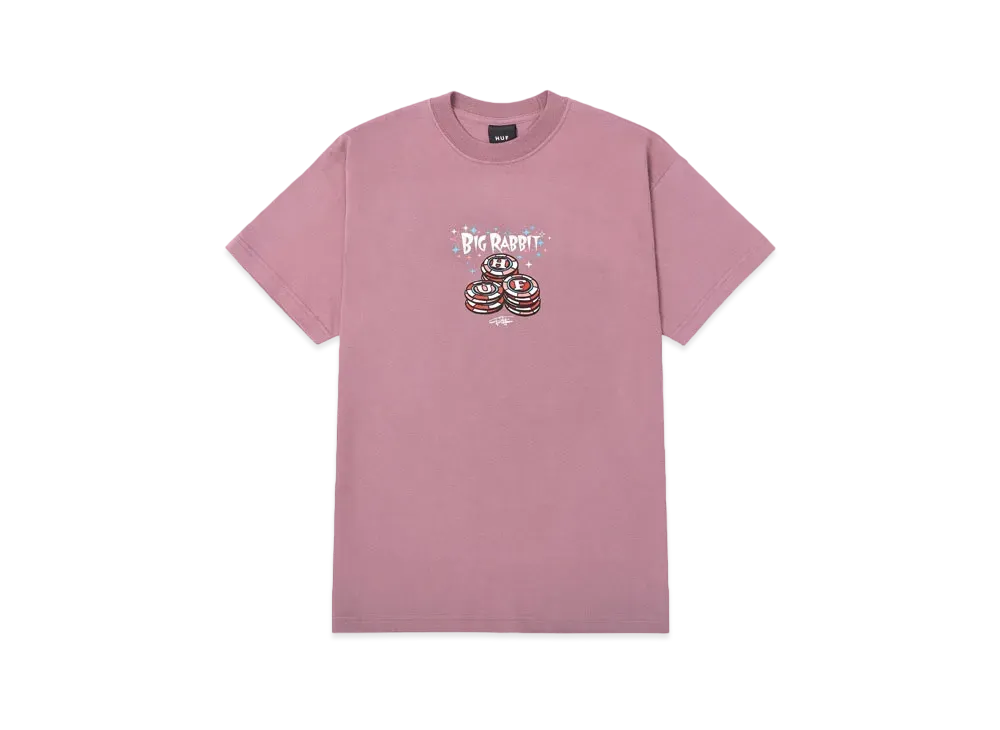 HUF x FREDDIE GIBBS Chips Tee "Pink"
