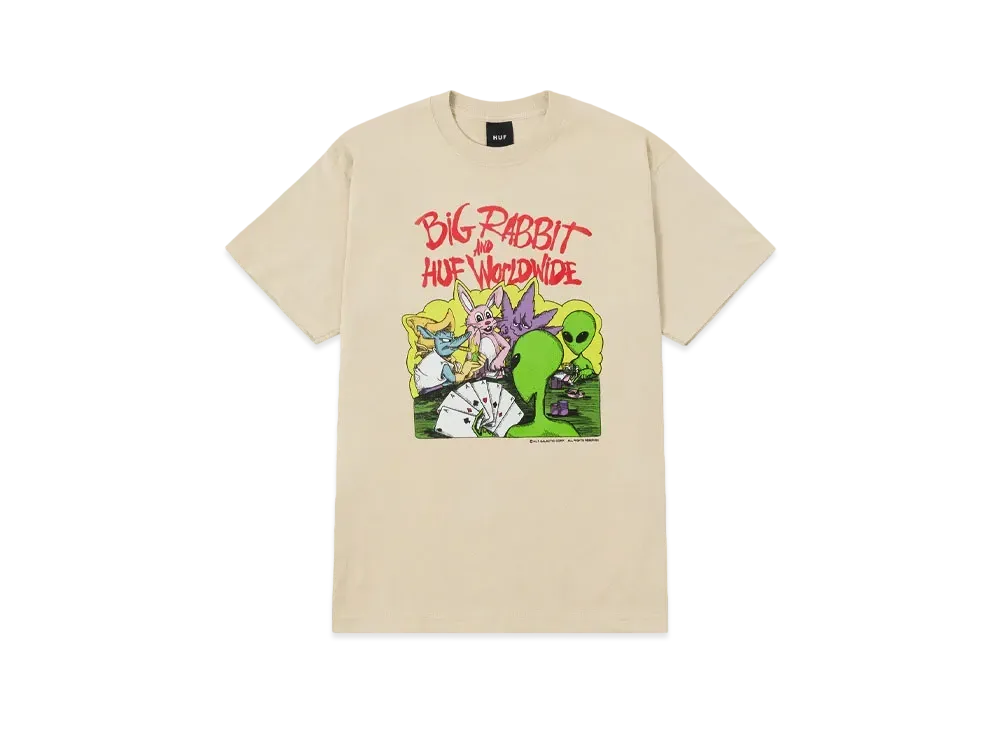 HUF x FREDDIE GIBBS High Stakes Tee "Clay"