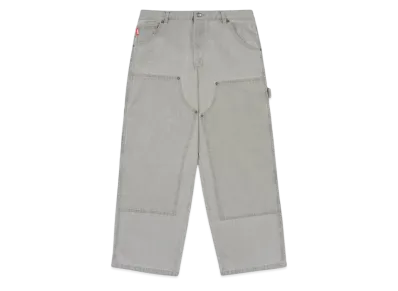 9090 Double Knee Vintage Pants "Gray"