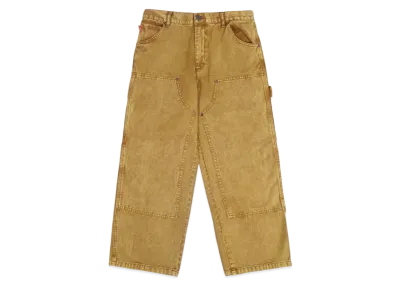 9090 Double Knee Vintage Pants "Beige"