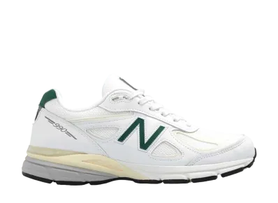 ニューバランス 990V4 "ホワイト/グリーン"