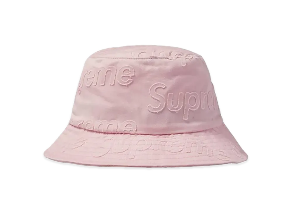 Supreme Lasered Twill Crusher "Pink"