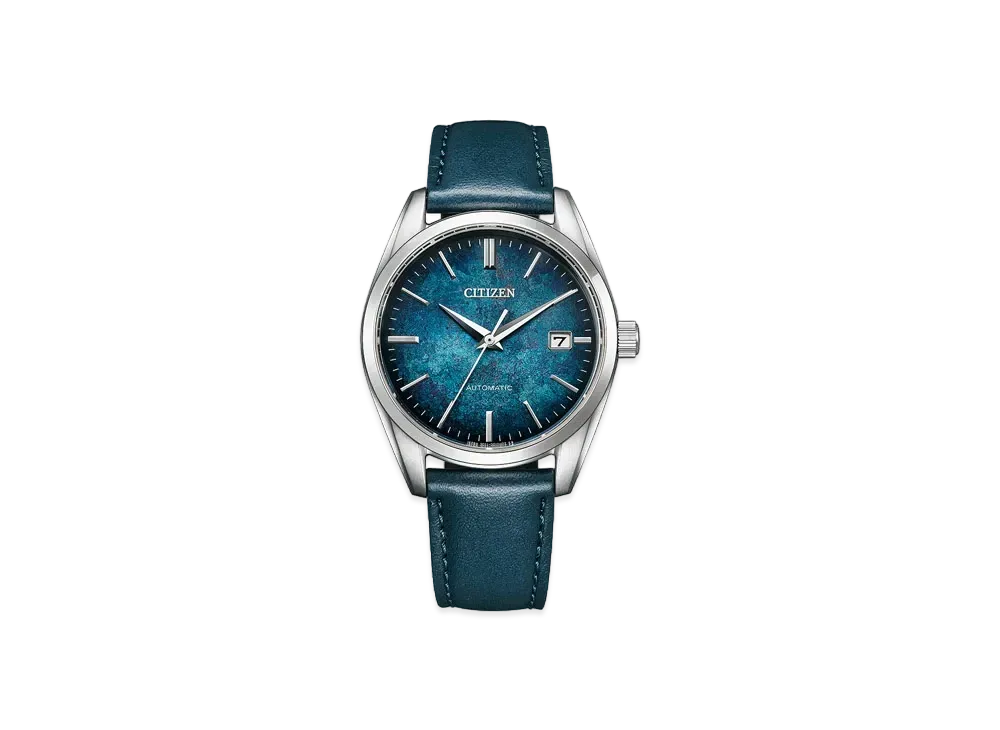CITIZEN COLLECTION NB1060-12L Silver Leaf Lacquer Dial Model